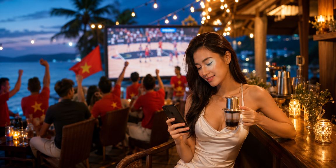 Người chơi tại Phú Quốc theo dõi kèo và thực hiện giao dịch qua điện thoại